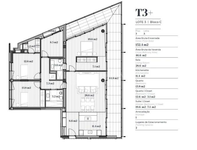 Apartamento T3 para Venda em Marvila Foto 16