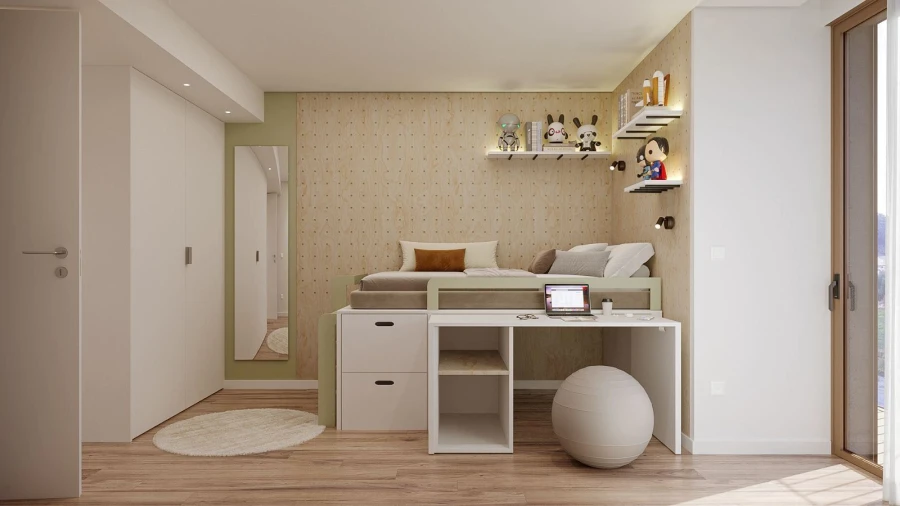 Apartamento T1 para Venda em Oliveira do Douro Foto 11