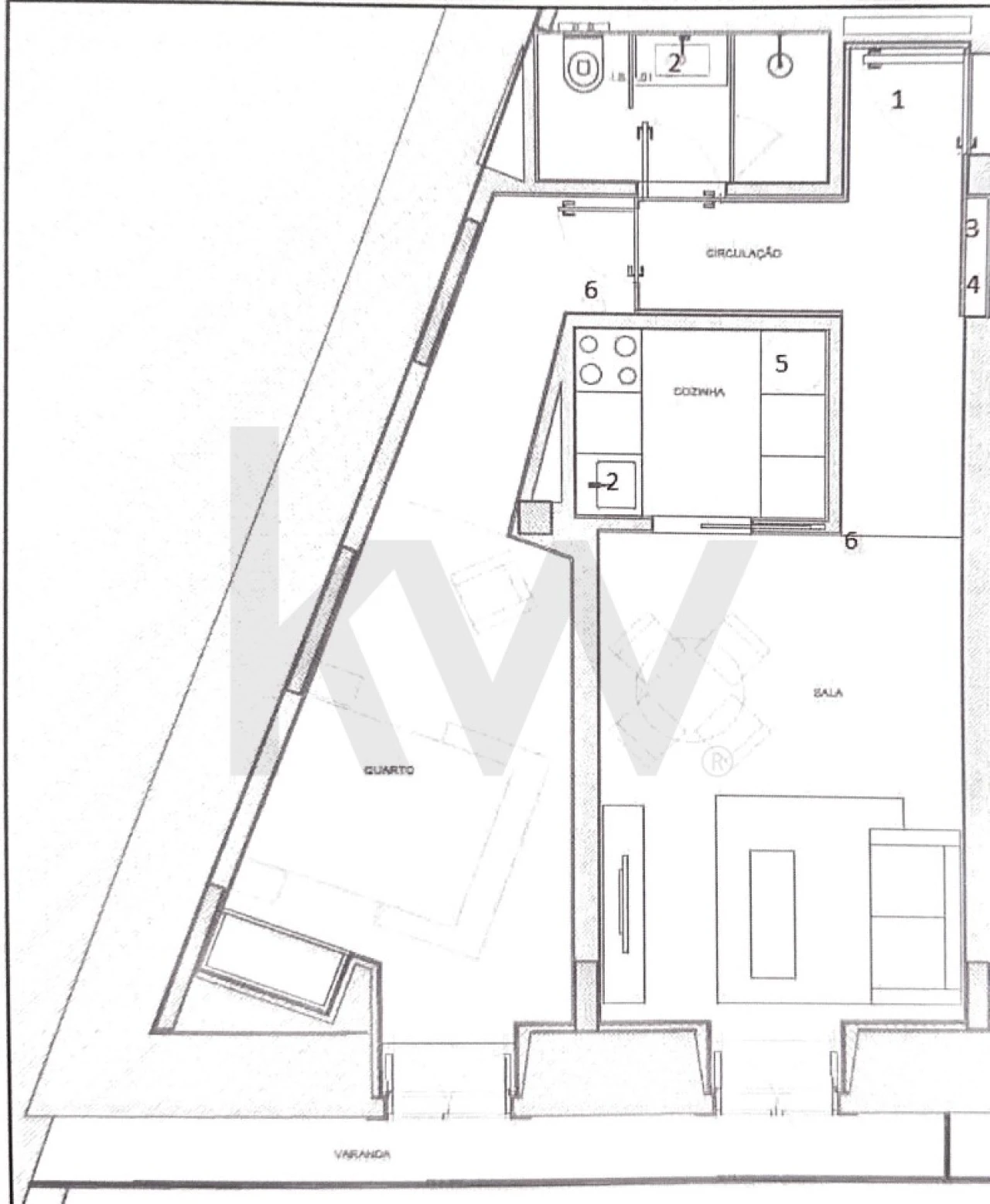 Apartamento T1 para Venda em Misericórdia Foto 8