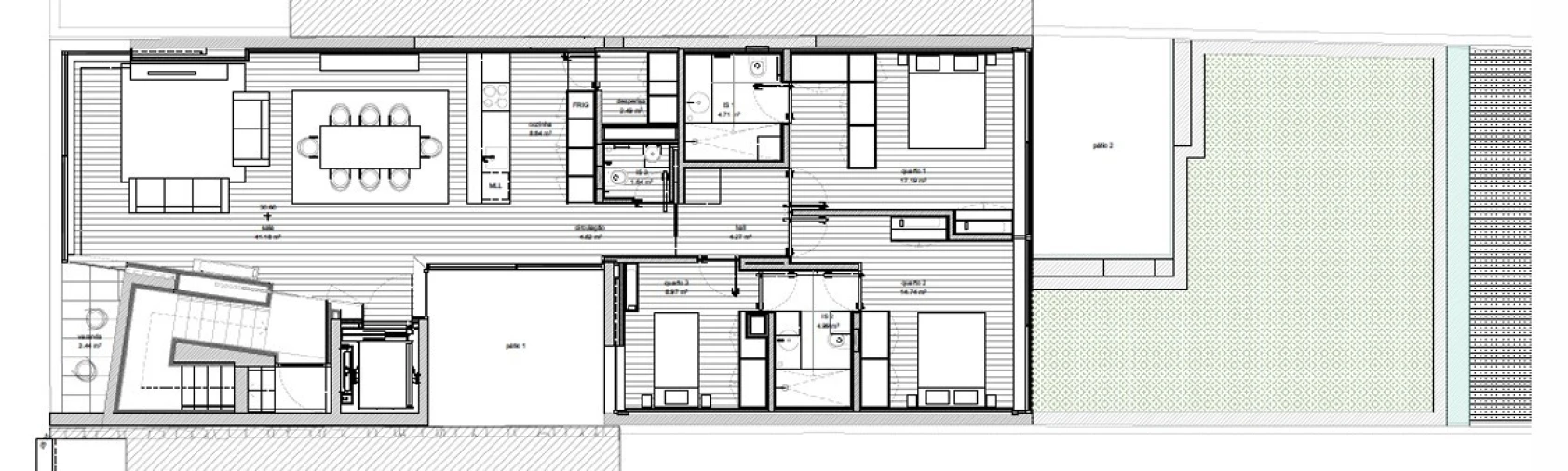 Apartamento T3 para Venda em Aldoar, Foz do Douro e Nevogilde Planta 1