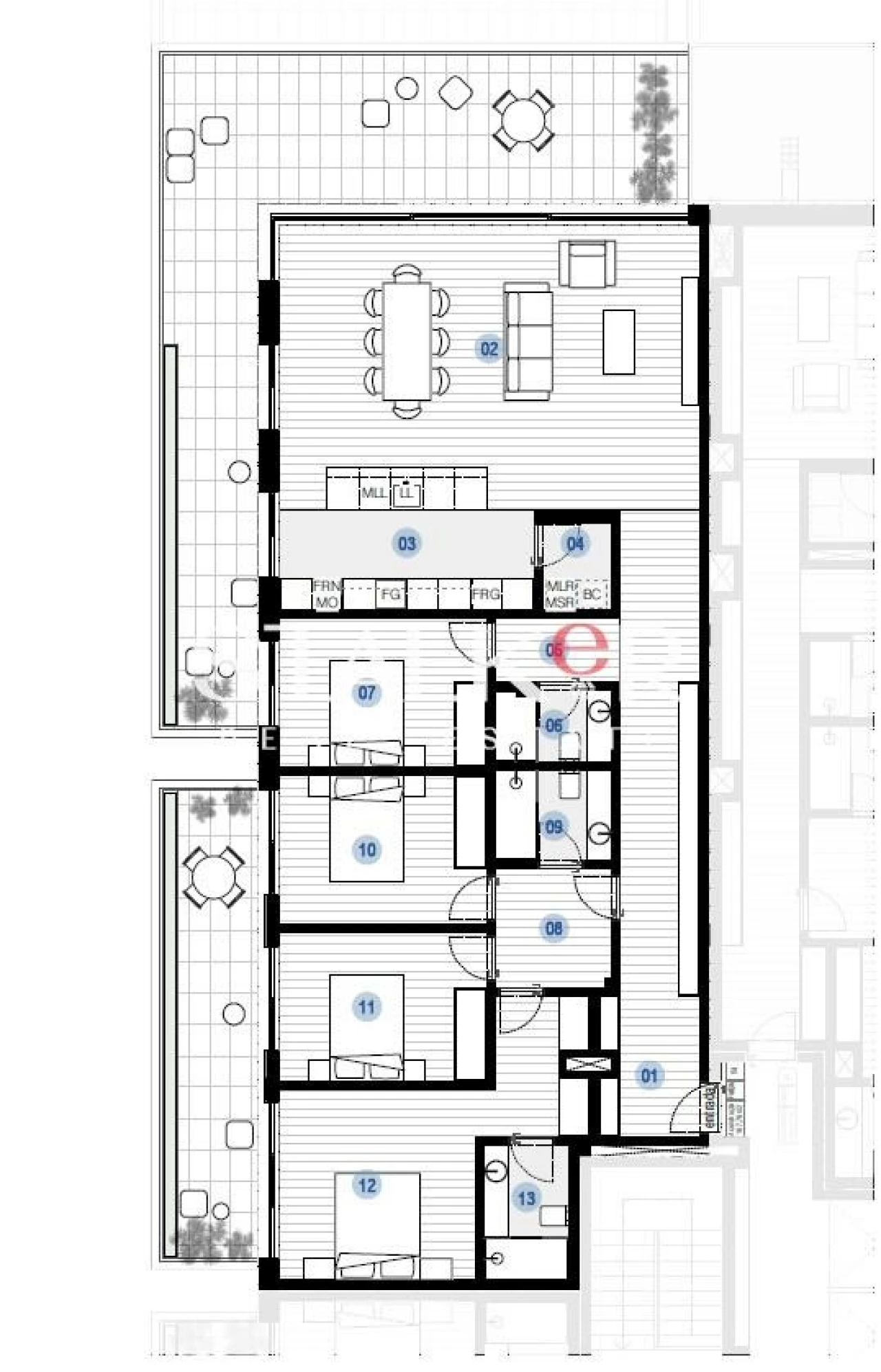 Apartamento T4 para Venda em Canidelo Foto 20