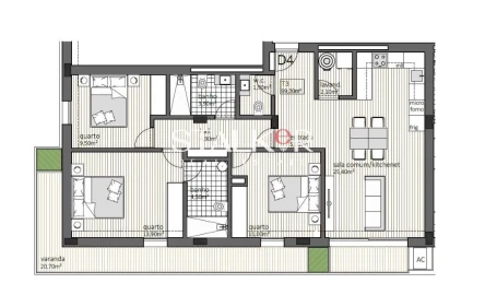 Apartamento T3 para Venda em Paranhos