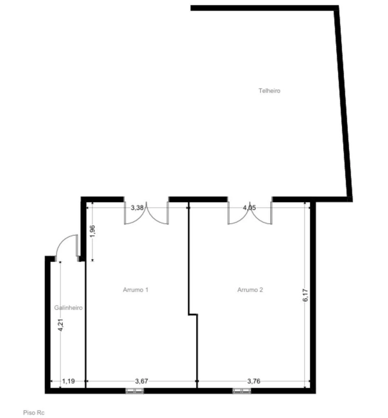 Moradia T2 para Venda em Reboreda e Nogueira Foto 17