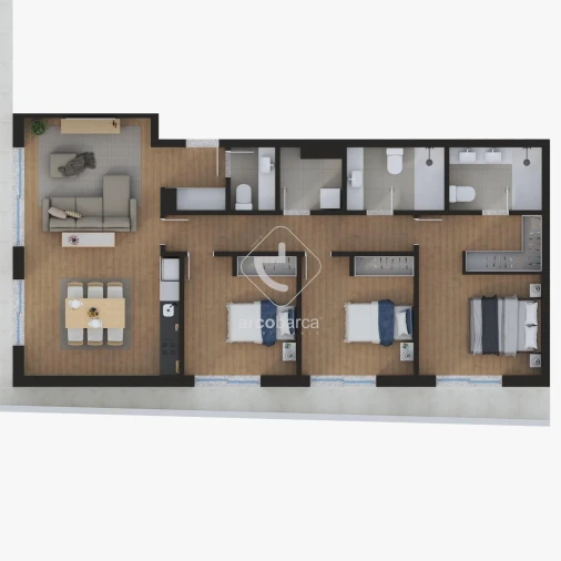 Apartamento T2 para Venda em Valença, Cristelo Covo e Arão Foto 9