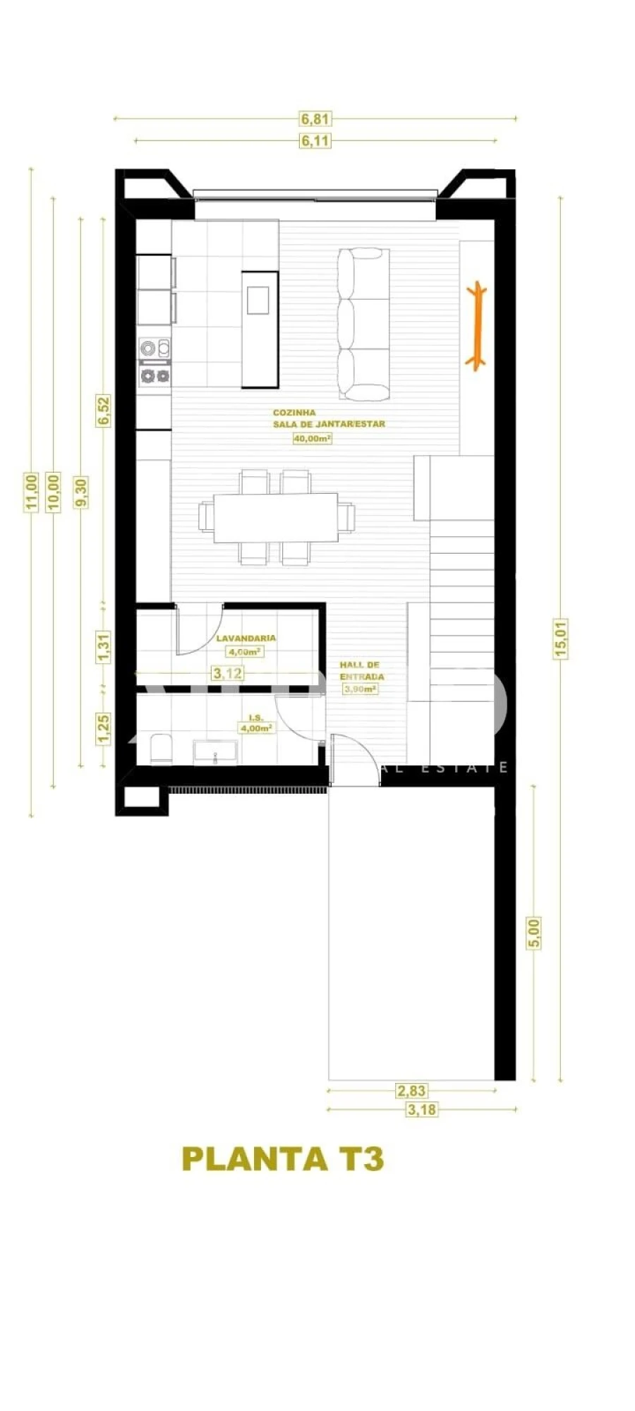 Moradia T3 para Venda em Tamel (São Verissimo) Foto 19