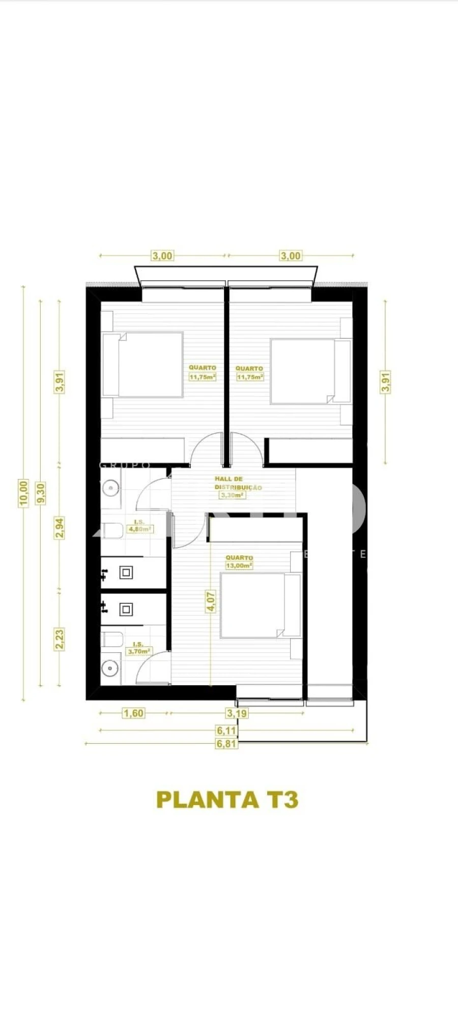 Moradia T3 para Venda em Tamel (São Verissimo) Foto 18