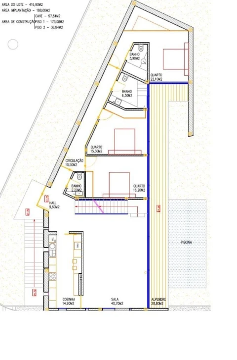 Moradia T3 para Venda em Afife