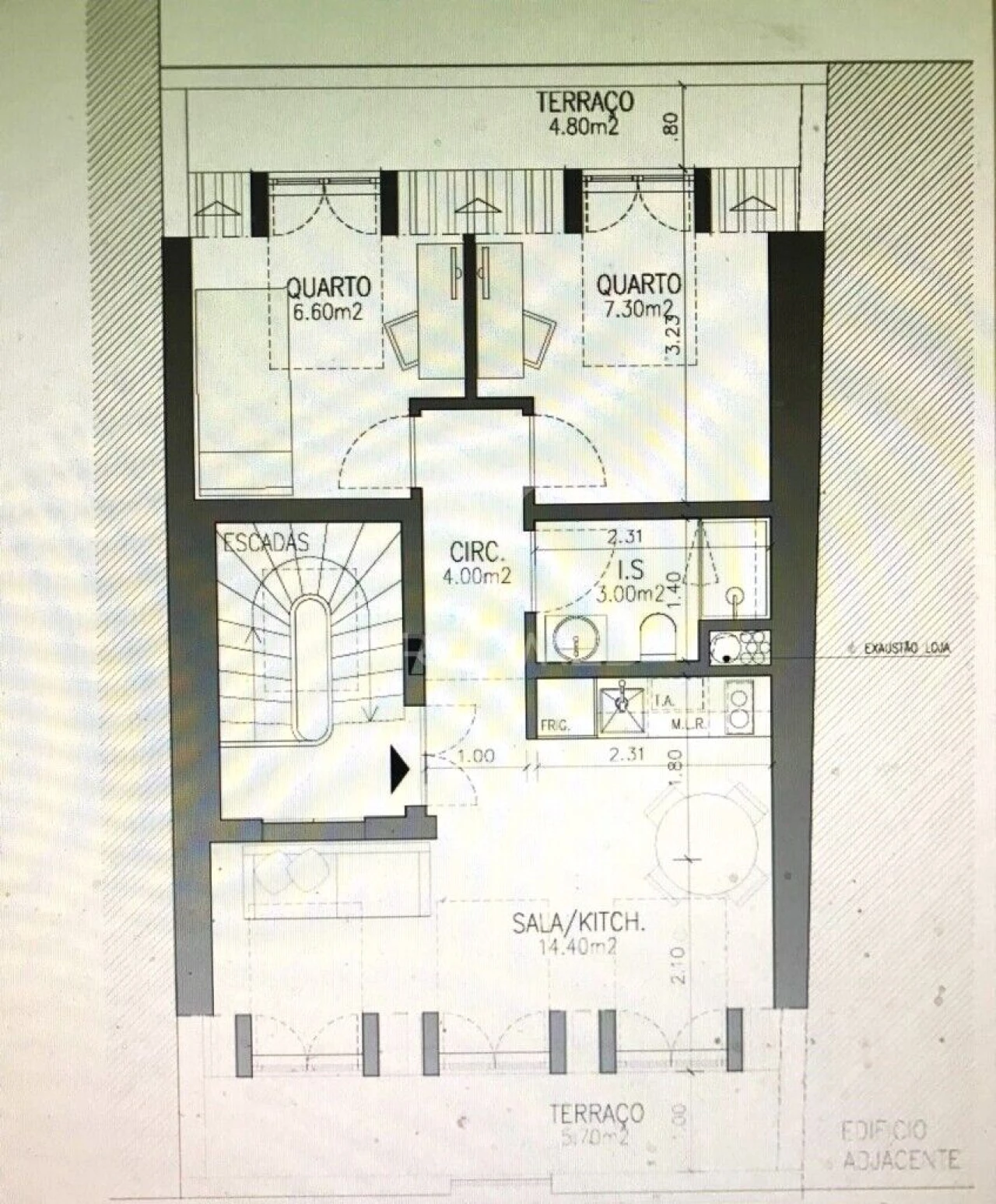 Apartamento T2 para Venda em São Vicente Foto 2