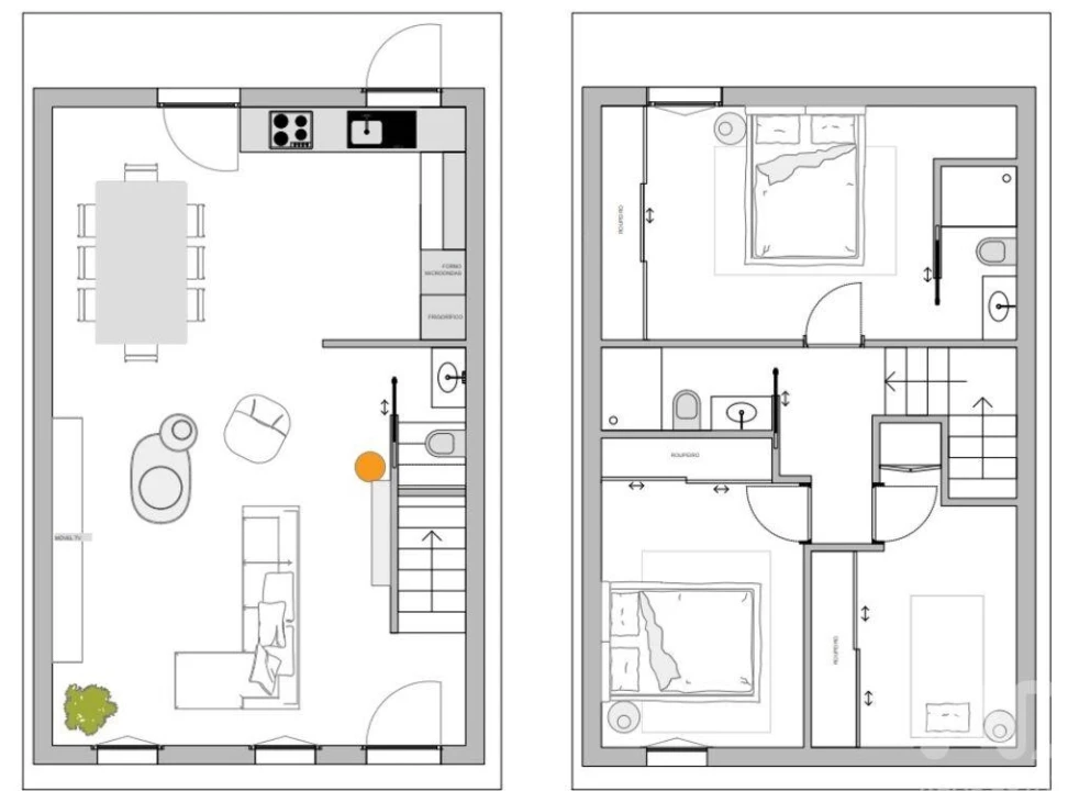 Moradia T3 para Venda em Ramalde Foto 15