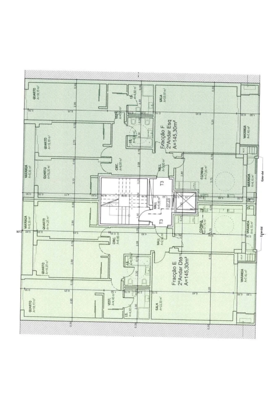 Apartamento T4 para Venda em Montijo e Afonsoeiro Planta 1