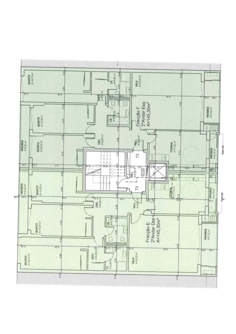 Apartamento T4 para Venda em Montijo e Afonsoeiro Planta 1