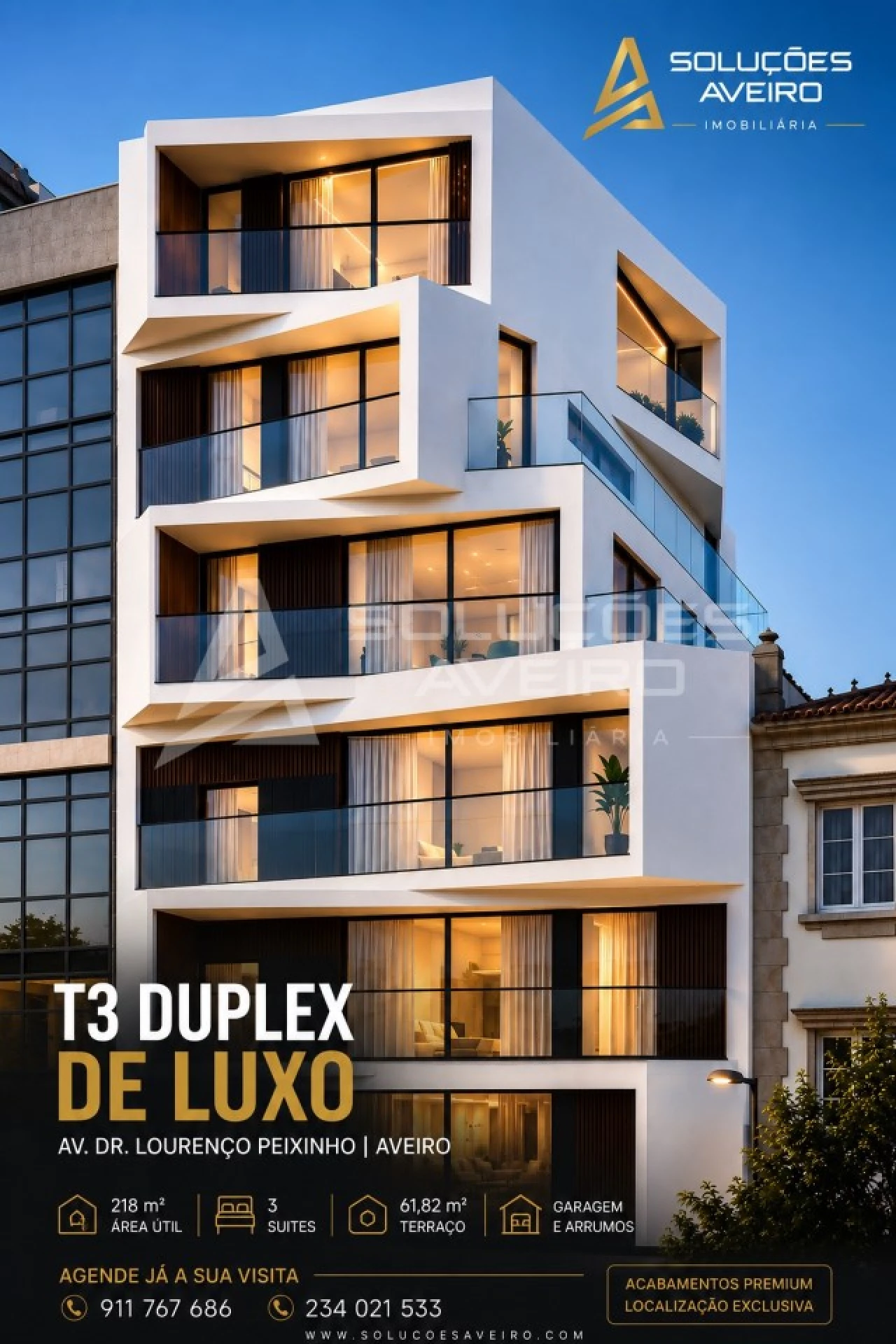 Apartamento T3 para Venda em Glória e Vera Cruz Foto 1