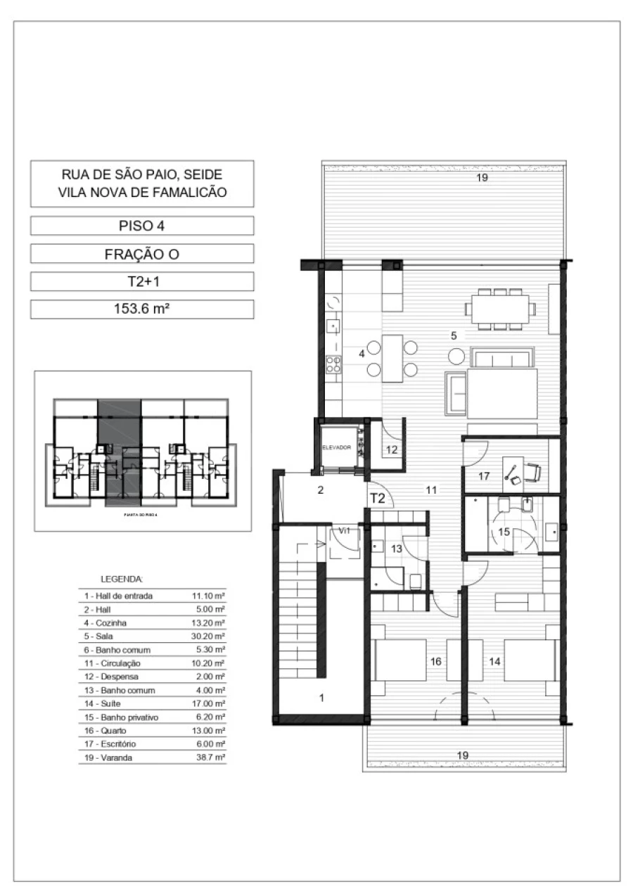 Apartamento T2 para Venda em Seide Foto 14