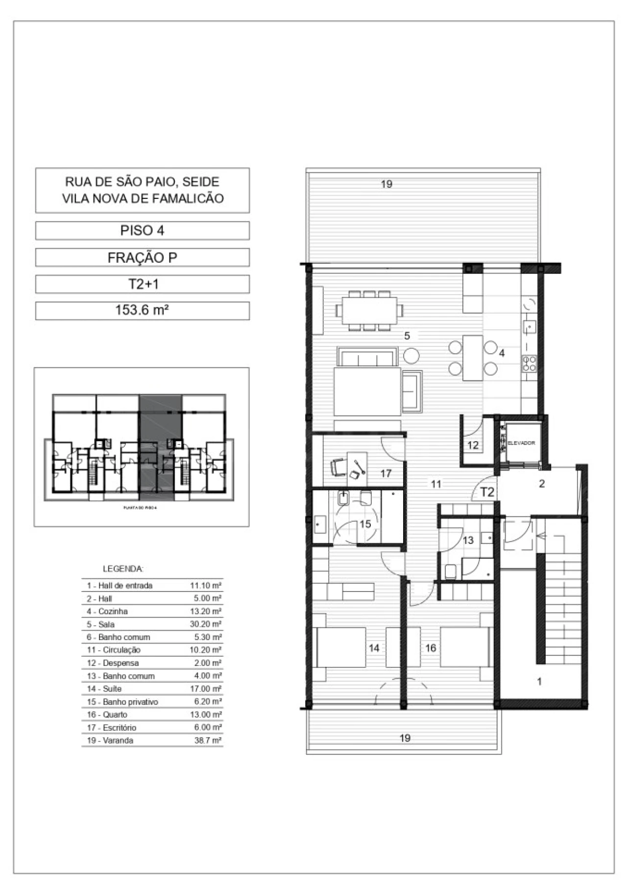 Apartamento T2 para Venda em Seide Foto 14