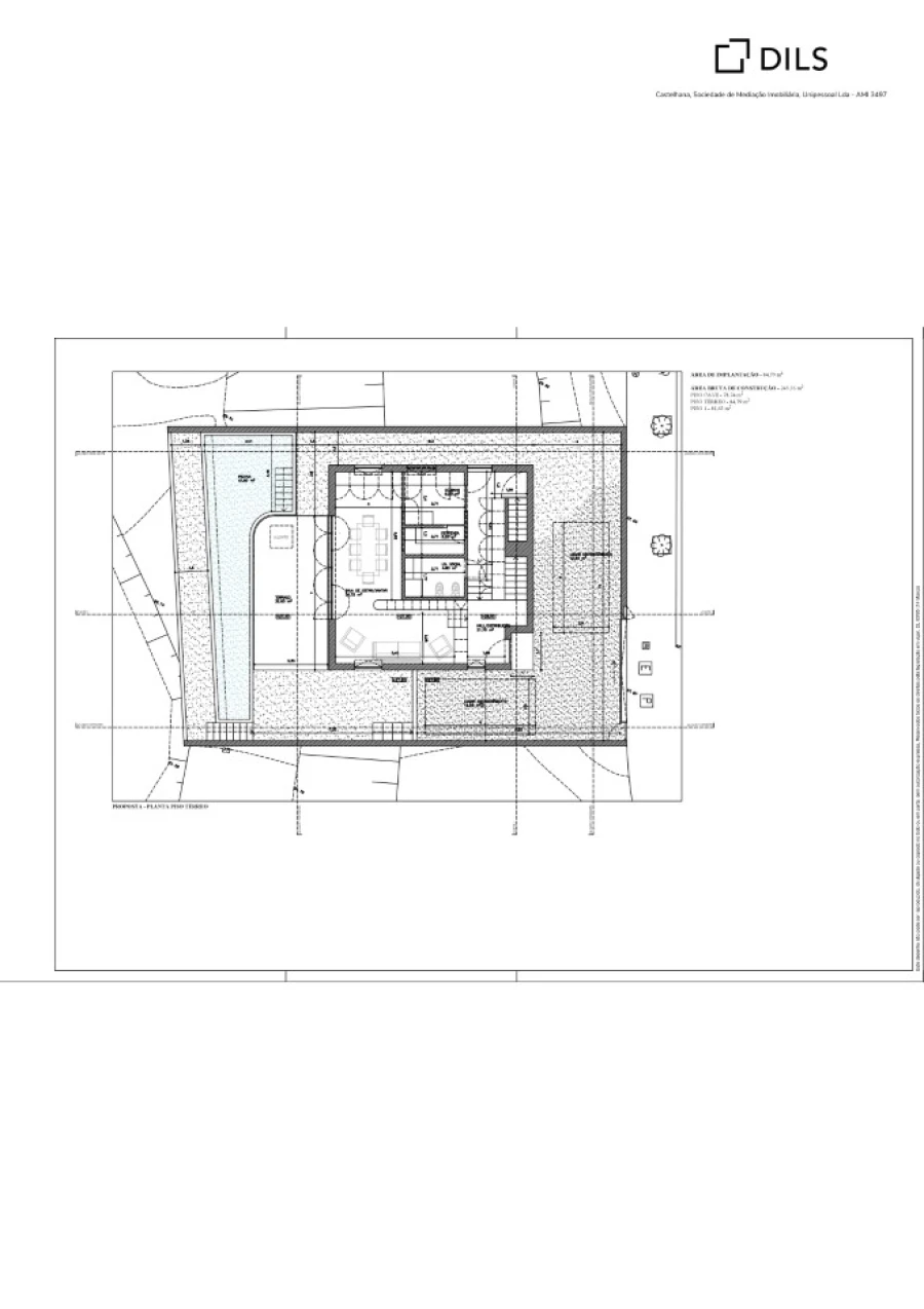 Moradia T3 para Venda em Tavira (Santa Maria e Santiago) Planta 1