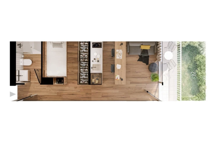 Apartamento para Venda em Bonfim Planta 1