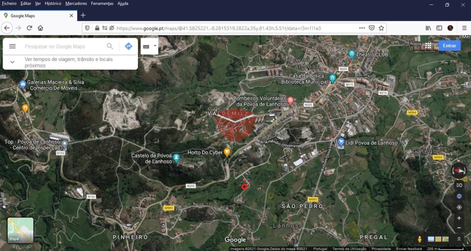 Terreno para Venda em Povoa de Lanhoso (N. Senhora do Amparo) Foto 2