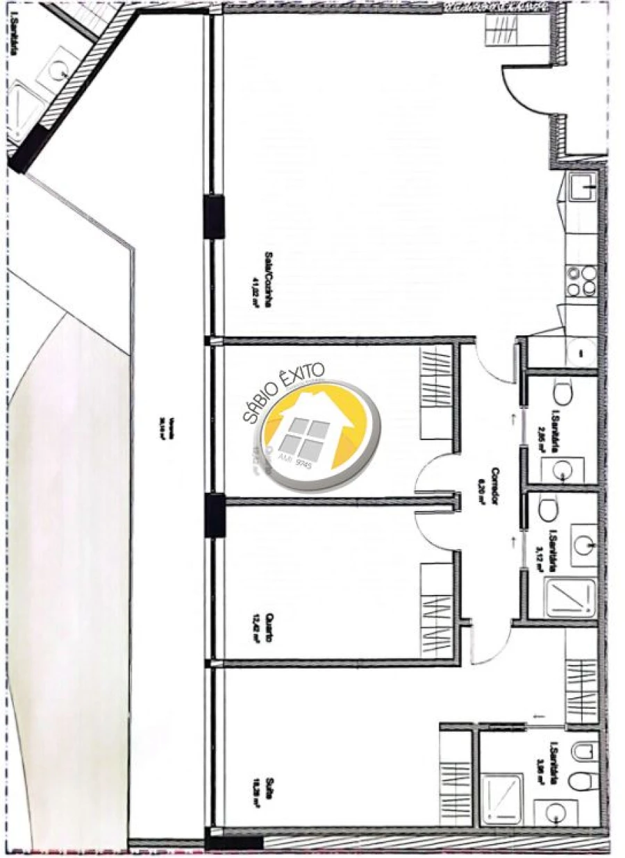 Apartamento T3 para Venda em Espinho Foto 48