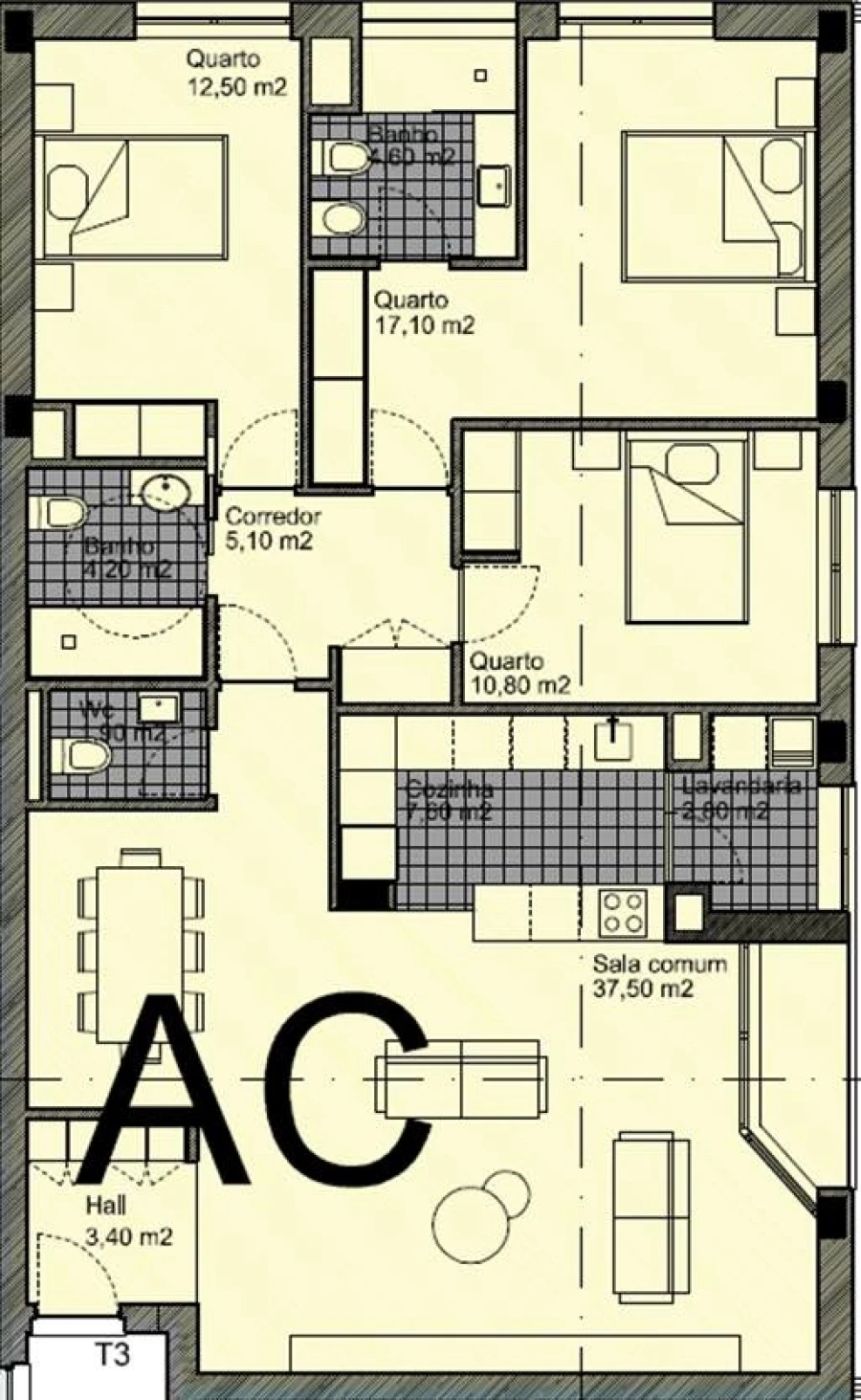 Apartamento T3 para Venda em Ermesinde Foto 5