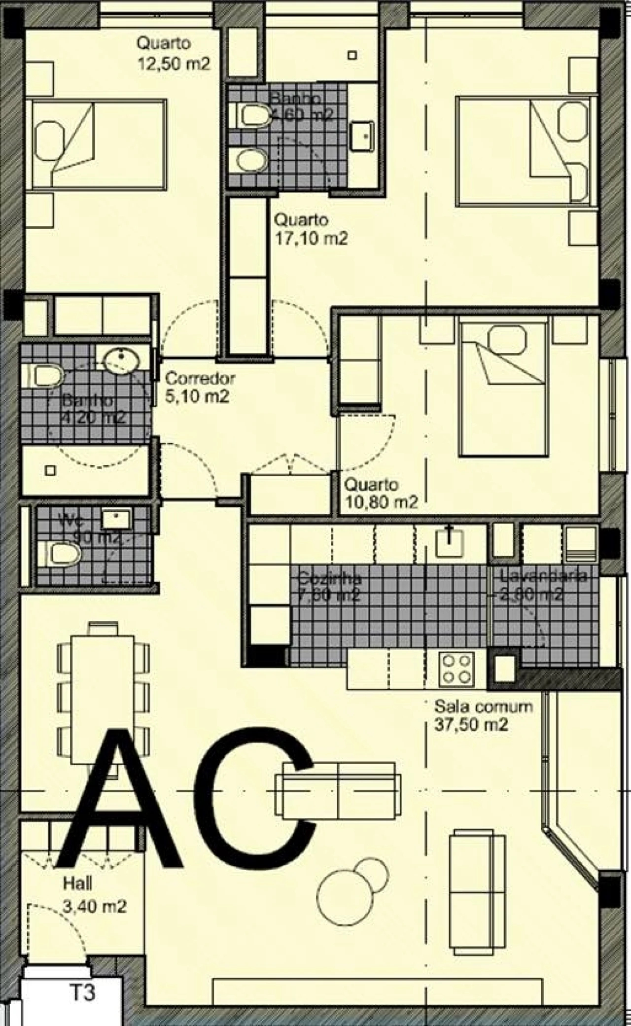 Apartamento T3 para Venda em Ermesinde Foto 5