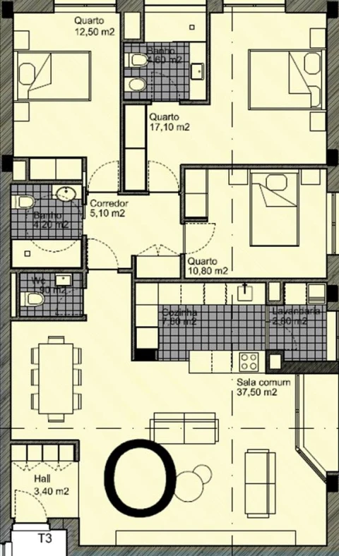 Apartamento T3 para Venda em Ermesinde