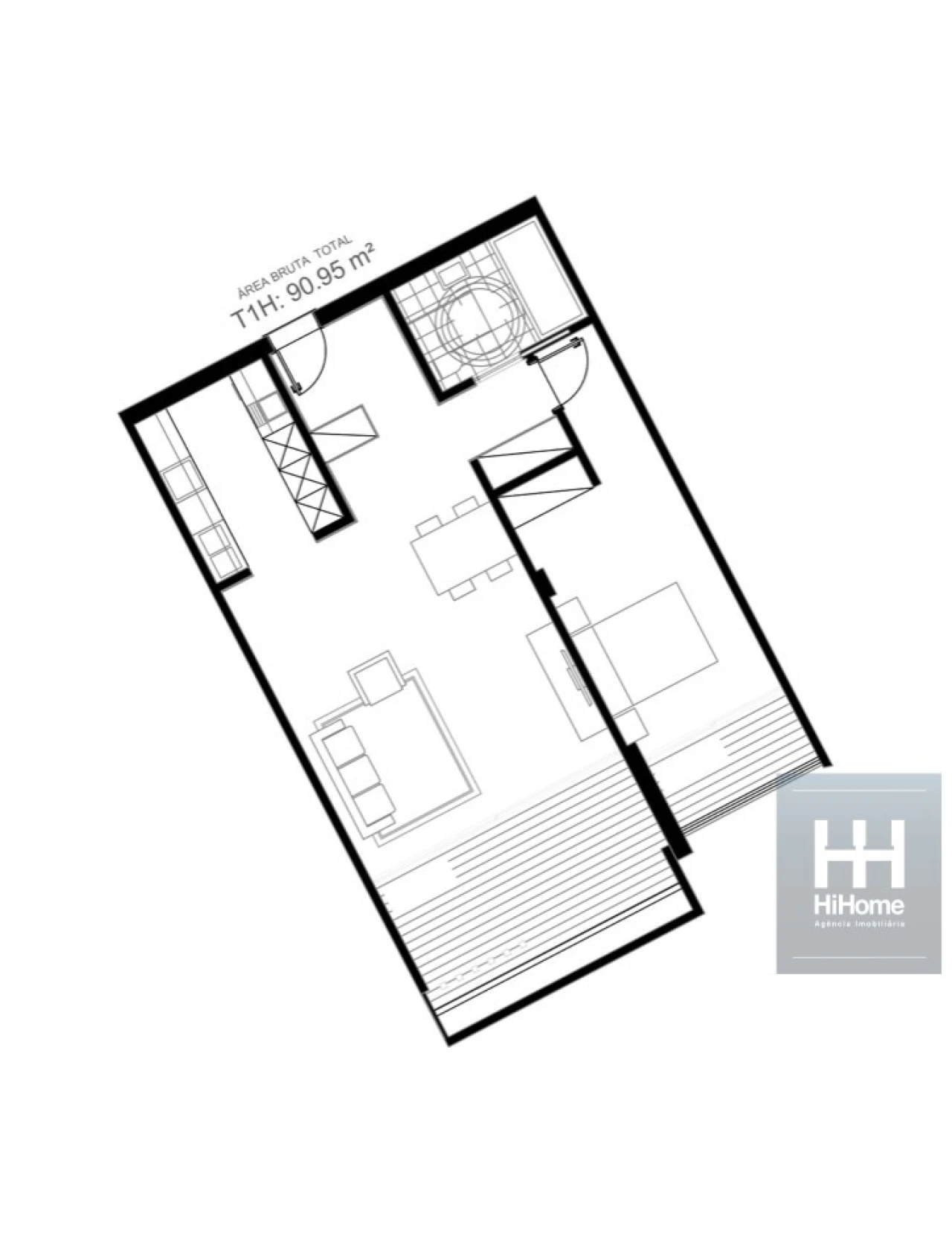 Apartamento T1 para Venda em São Martinho Foto 36