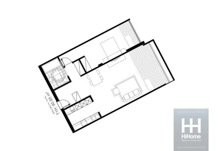 Apartamento T1 para Venda em São Martinho Foto 37