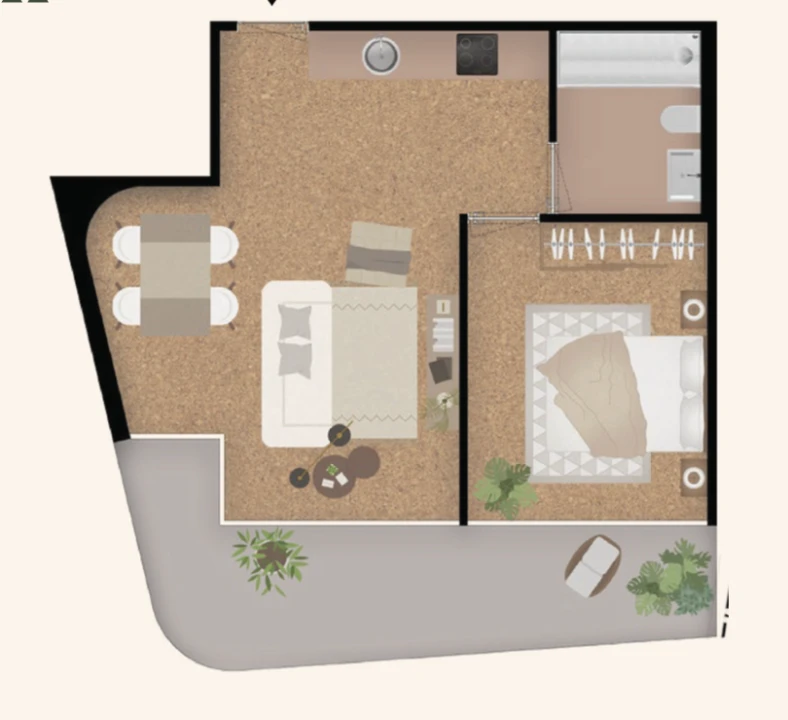 Apartamento T1 para Venda em Paranhos Foto 14