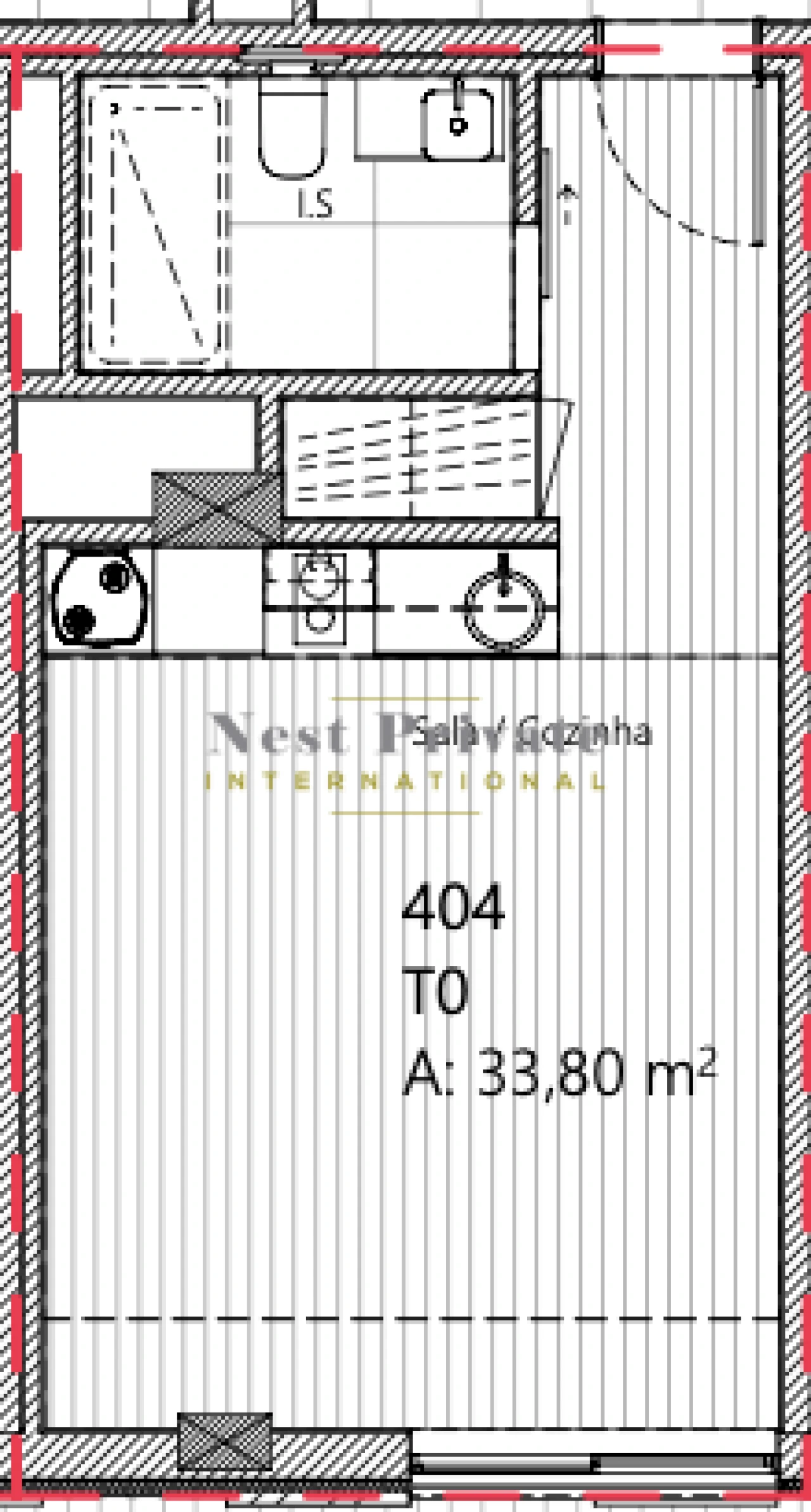 Apartamento T0 para Venda em Mafamude e Vilar do Paraíso Foto 14