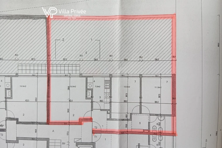 Apartamento T2 para Venda em Santa Clara e Castelo Viegas Planta 1