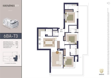 Apartamento T3 para Venda em Matosinhos e Leça da Palmeira