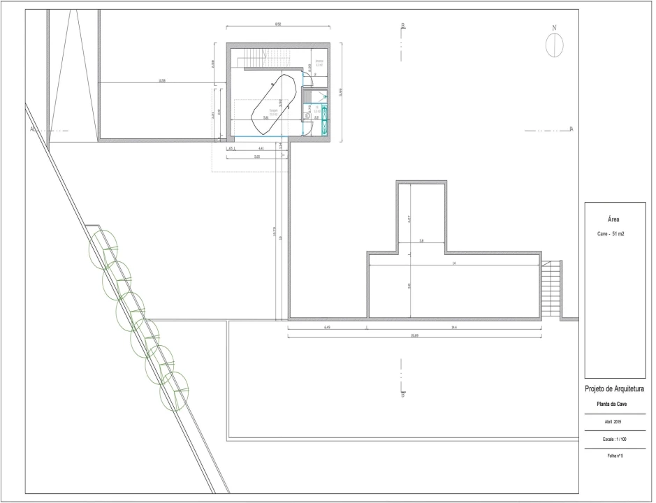 Moradia T5 para Venda em Porches Foto 64