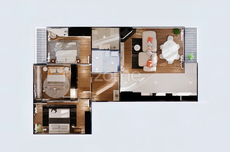 Apartamento T3 para Venda em São Vicente (Braga) Foto 36