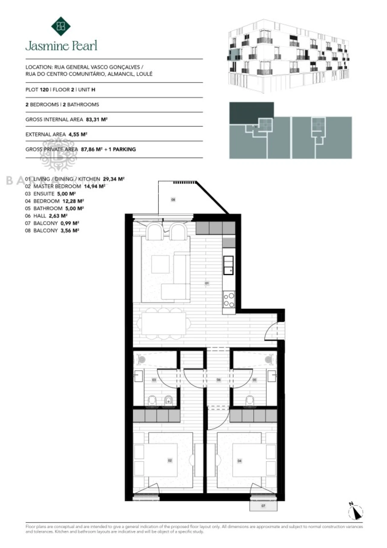 Apartamento T3 para Venda em Almancil Foto 11
