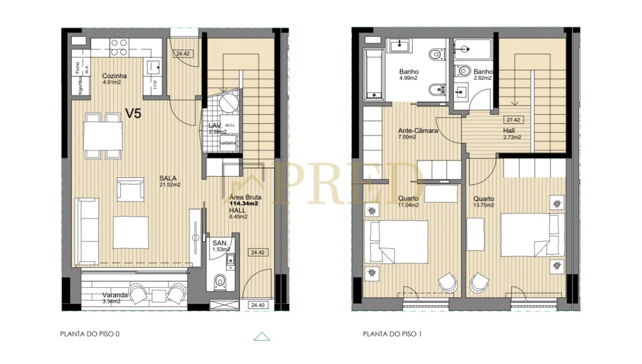 Apartamento T2 para Venda em Lordelo do Ouro e Massarelos Foto 22