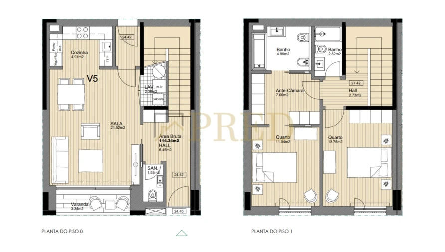 Apartamento T2 para Venda em Lordelo do Ouro e Massarelos Foto 22