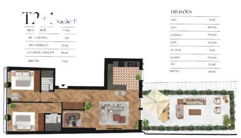 Apartamento T2 para Venda em Cedofeita, Santo Ildefonso, Sé, Miragaia, São Nicolau e Vitória