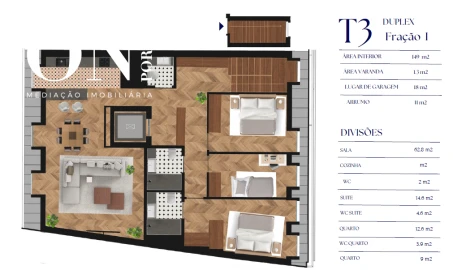 Apartamento T3 para Venda em Cedofeita, Santo Ildefonso, Sé, Miragaia, São Nicolau e Vitória