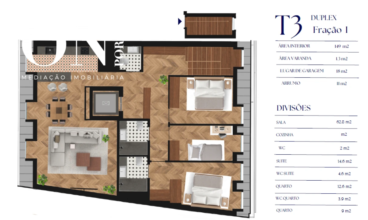 Apartamento T3 para Venda em Cedofeita, Santo Ildefonso, Sé, Miragaia, São Nicolau e Vitória Foto 7