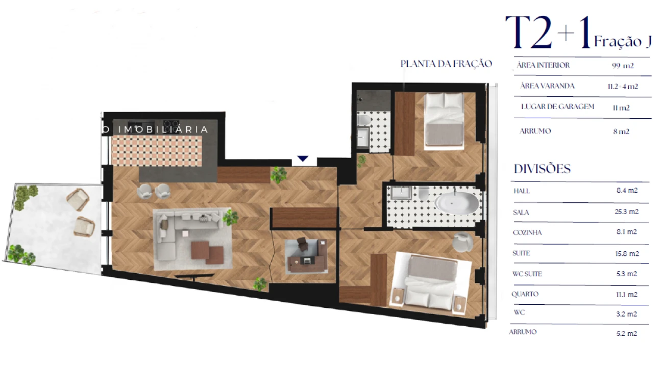 Apartamento T2 para Venda em Cedofeita, Santo Ildefonso, Sé, Miragaia, São Nicolau e Vitória Foto 7