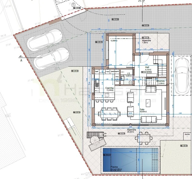 Moradia T4 para Venda em Carcavelos e Parede Foto 5