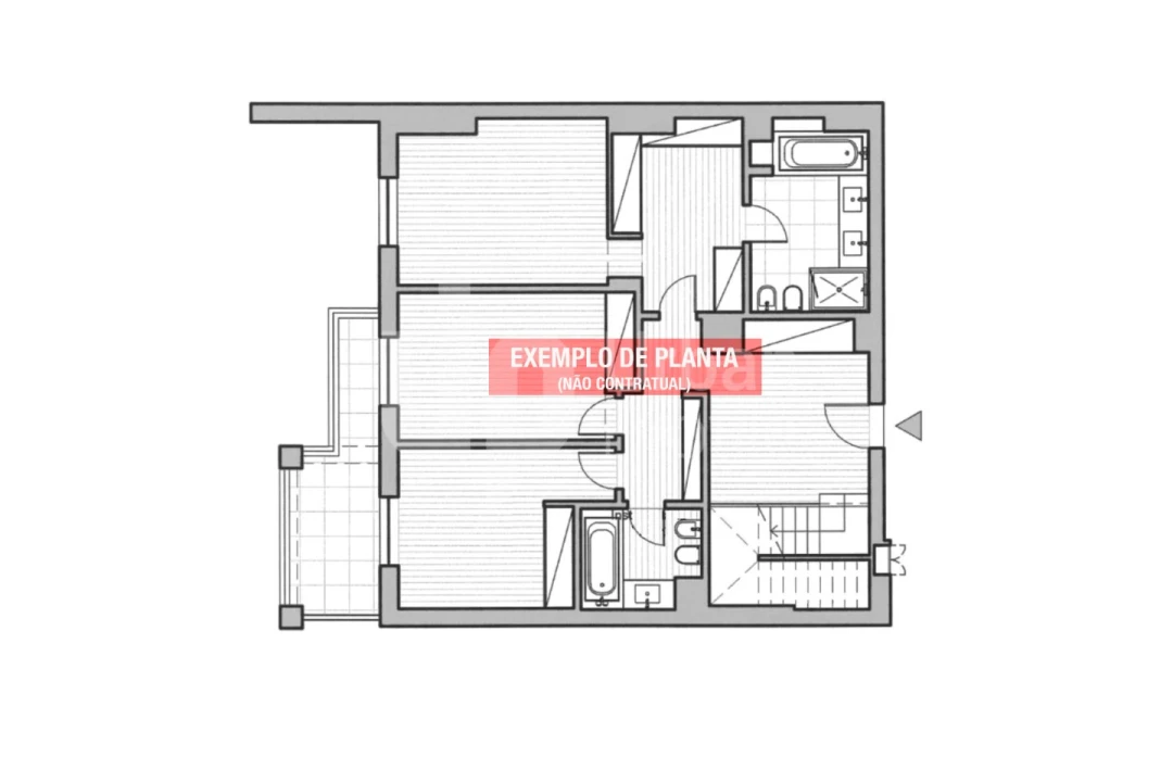 Apartamento T4 para Venda em Cascais e Estoril Foto 32