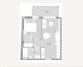 Apartamento T1 para Venda em Paranhos