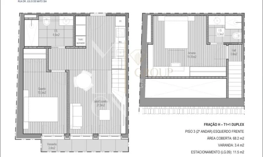 Apartamento T1 para Venda em Paranhos Foto 7