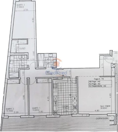 Apartamento T3 para Venda em Odivelas