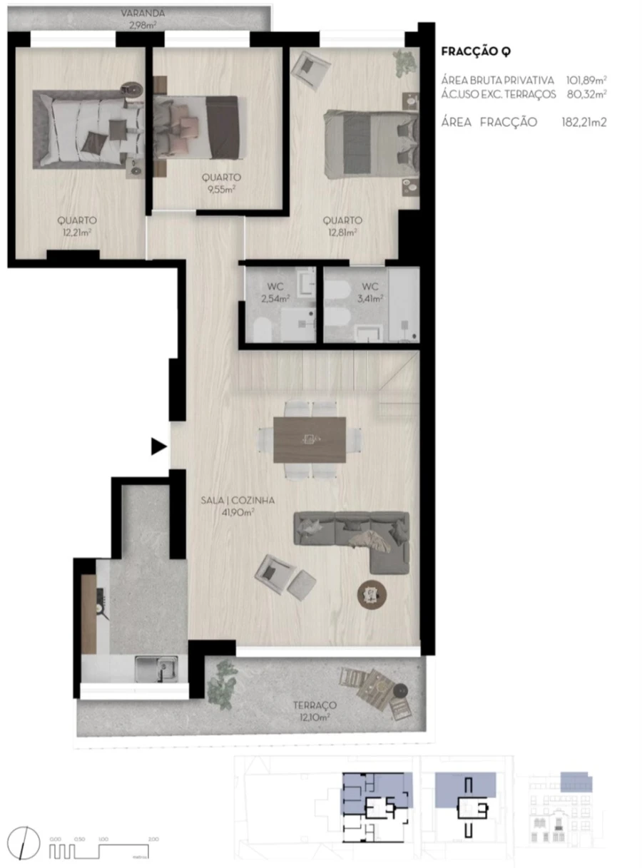 Apartamento T3 para Venda em Aboadela, Sanche e Várzea Foto 21