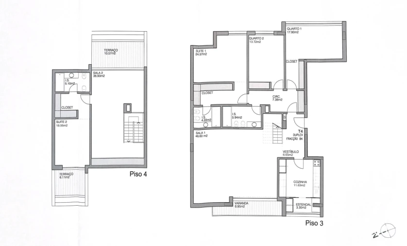 Apartamento T4 para Venda em Belém Foto 34