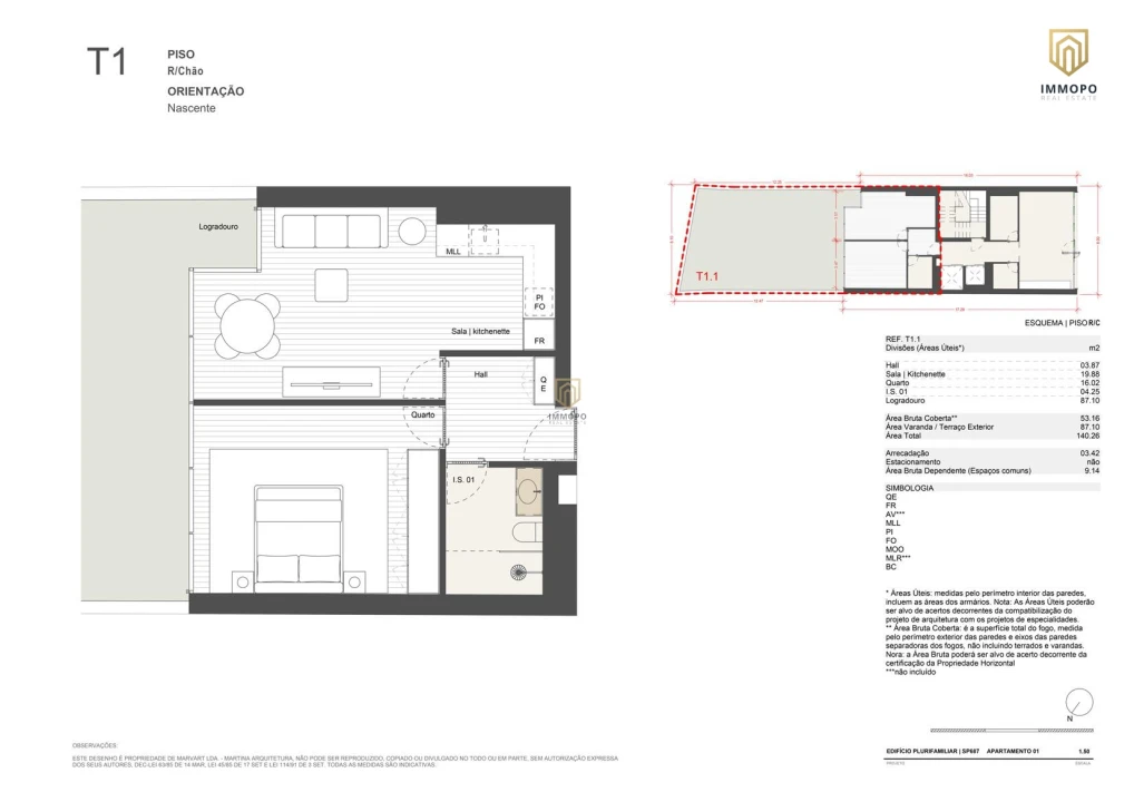 Apartamento T1 para Venda em Matosinhos e Leça da Palmeira Foto 21