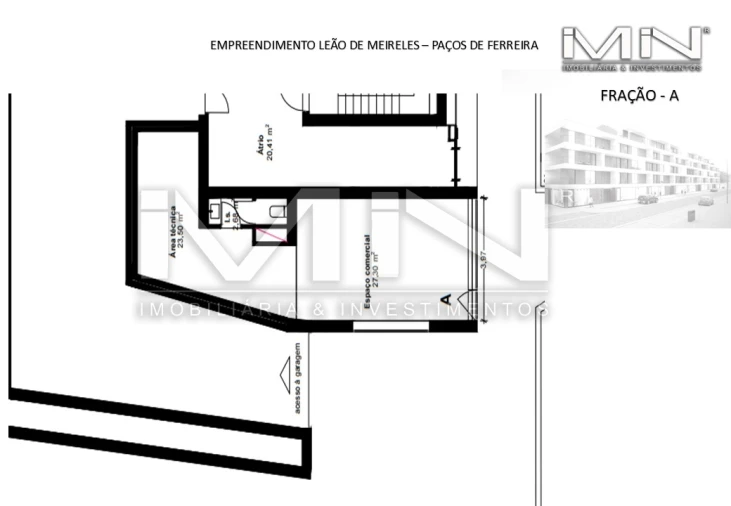 Loja para Venda em Paços de Ferreira Foto 2