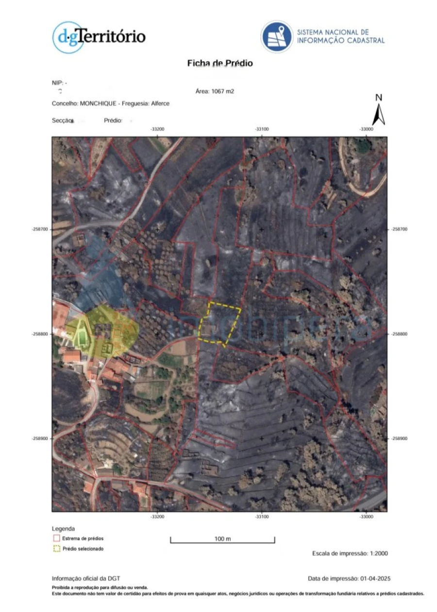 Terreno Agricola ou Rústico para Venda em Alferce Foto 7